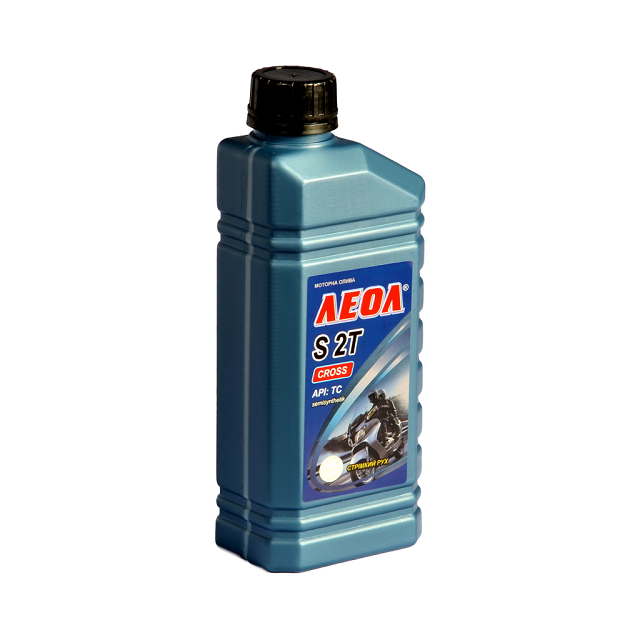 Масло двотактне напівсинтетичне S 2Т SAE 30 API ТС ЛЕОЛ CROSS Каністра 1л